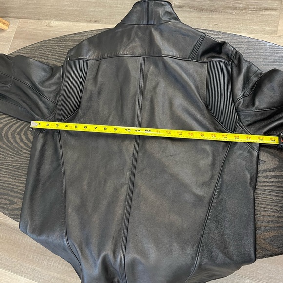 Leather jkt, classic styling - Picture 13 of 14